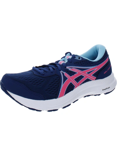 Asics Gel Contend 7 Womens Fitness Running Running Shoes In Multi