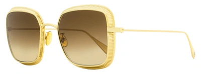 Omega Women's Square Sunglasses Om0017h 30g Endura Gold 54mm In Multi