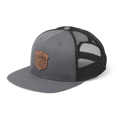 Eddie Bauer Shield Logo High-crown Recycled Graphic Hat In Black
