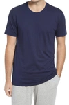 Polo Ralph Lauren Supreme Comfort Jersey Crewneck Sleep Tee In Cruise Navy