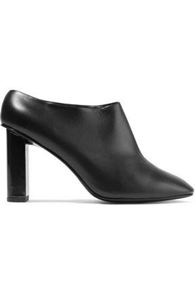 Robert Clergerie Tito Leather Ankle Boots In Black