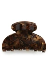 France Luxe Small Couture Jaw Clip In Pavlova Brown
