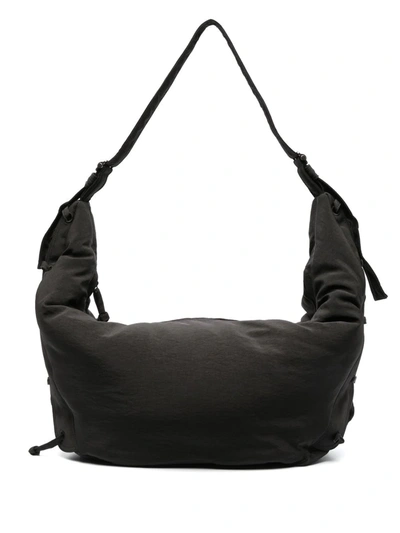 Lemaire Soft Game Bag In Dark Chocolate Br490