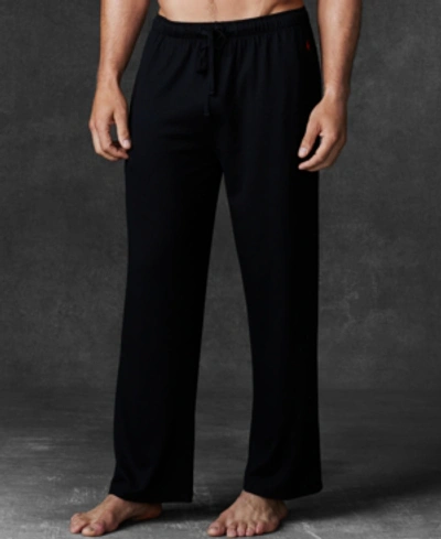 Polo Ralph Lauren Pyjama Trousers In Black