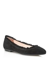 Kate Spade New York Women's Nicole Too Suede Flats In Black