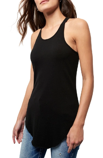 Frank & Eileen Tee Lab Base Layer Scoop-neck Cotton Tank, Black In Blackout