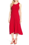 Nic And Zoe Nic+zoe Road Trip Tank Dress In Red Sangria