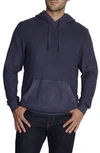Tailorbyrd Cozy Hooded Sweater In Navy