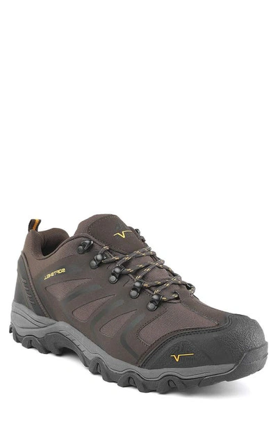 Nortiv8 Waterproof Hiking Sneaker In Brown/ Black/ Tan