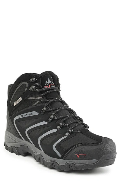Nortiv8 Waterproof Hiking Boot In Black/ Dark/ Grey