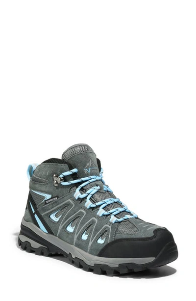 Nortiv8 Waterproof Hiking Boot In Grey/ Blue