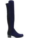 Stuart Weitzman Reserve Over-the-knee Boots In Midnight