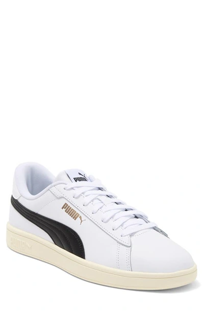 Puma Smash 3.0 Low Top Sneaker In White