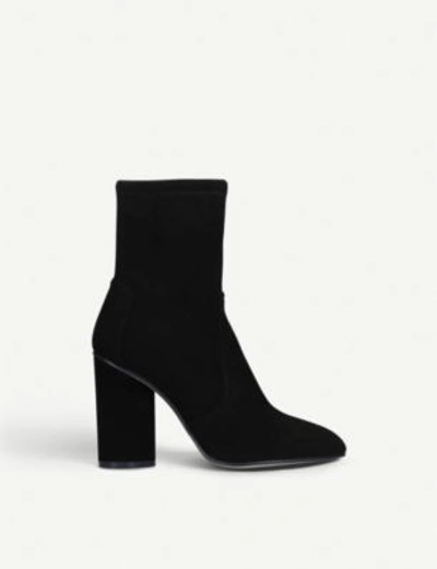 Stuart Weitzman Classic Ankle Boots In Black