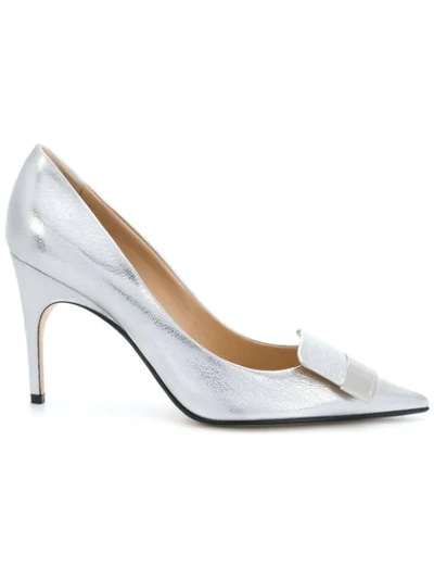 Sergio Rossi H105 Pumps In Var.silver