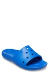 Crocs Gender Inclusive Classic Slide Sandal In Blue Bolt
