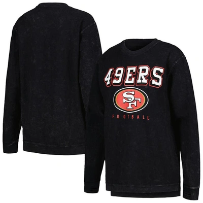 G-iii 4her By Carl Banks Black San Francisco 49ers Comfy Cord Pullover Sweatshirt