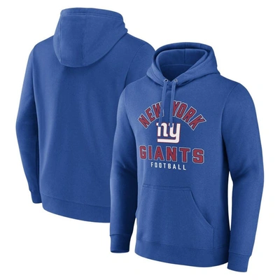Fanatics Branded  Royal New York Giants Between The Pylons Pullover Hoodie