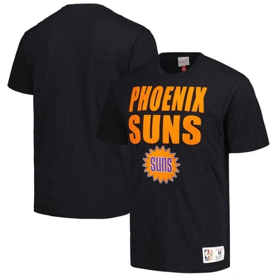Mitchell & Ness Black Phoenix Suns Hardwood Classics Legendary Slub T-shirt