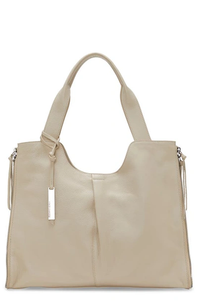 Vince Camuto Corla Leather Tote In Pumice