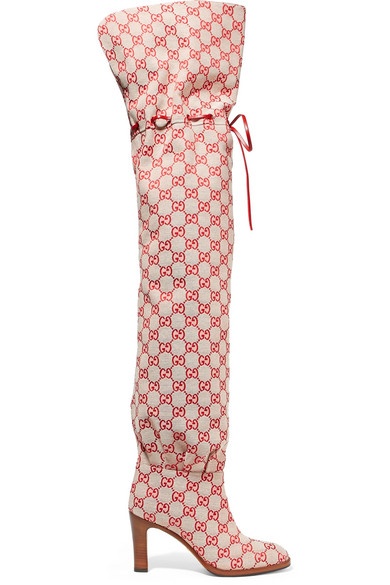 gucci knee boots