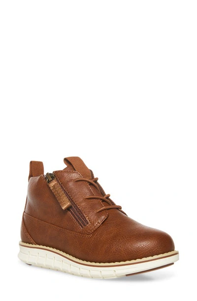 Steve Madden Kids' Adaptive Bootie In Brown