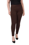 Vince Camuto High Waist Ponte Leggings In French Roast