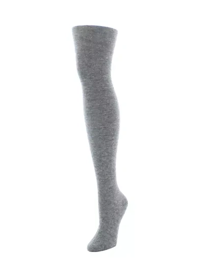 Natori Women's Cashmere Blend Sweater Tights In Medium Grey Heather