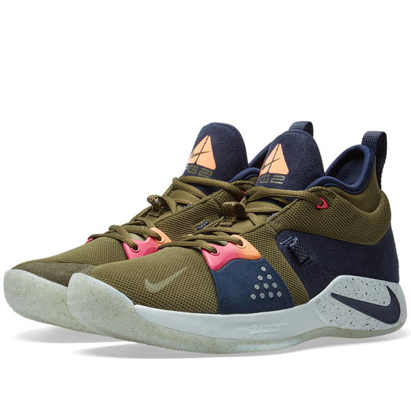 nike pg 2 mens green