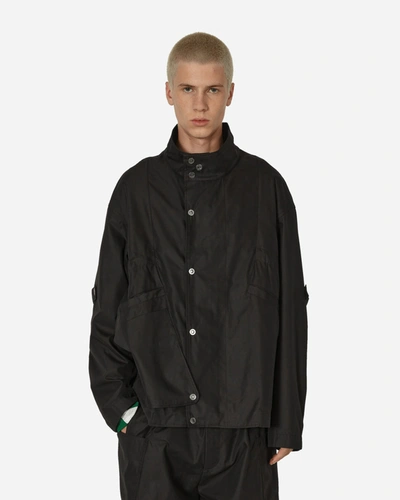 Kiko Kostadinov Meno Long Jacket Crown In Black | ModeSens