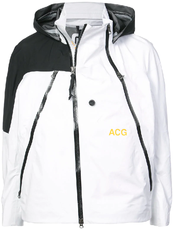 Nike Lab Acg Deploy Gore Tex Jacket White Modesens