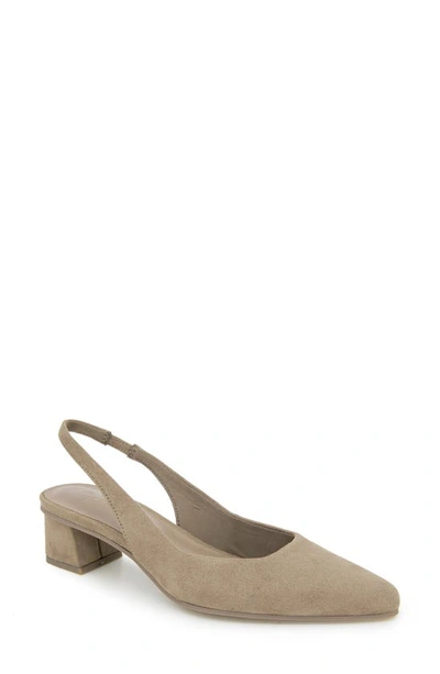 Splendid Lucia Slingback Pump In Ermine