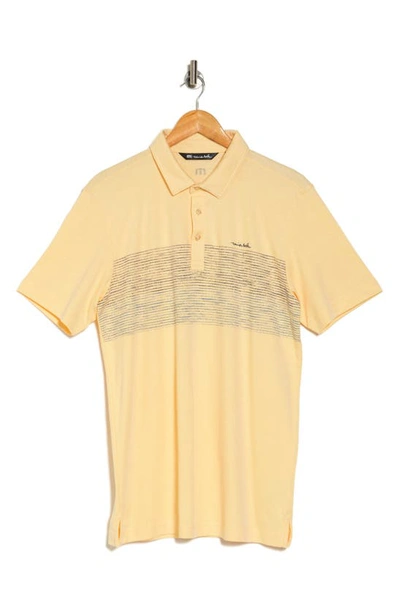 Travismathew Salt Sand Polo In Heather Sunlight