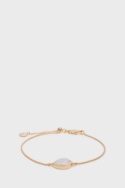 Monica Vinader 'mini Siren' Fine Chain Bracelet In White