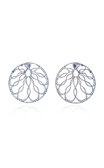Arunashi One-of-a-kind Diamond Hoop Earrings In White
