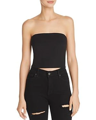 Sunset & Spring Sunset + Spring Strapless Cropped Top - 100% Exclusive In Black
