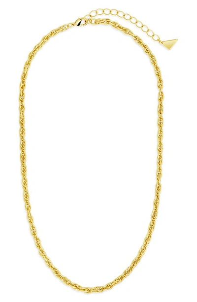Sterling Forever Alex Chain Necklace In Gold