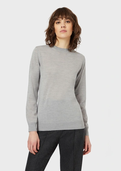 Emporio Armani Sweaters - Item 39882635 In Mélange Gray