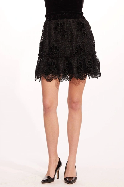 Eva Franco Akira Skirt In Raven's Nest In Multi