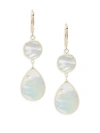 Saks Fifth Avenue Mother-of-pearl Dangle & Drop Earrings In White