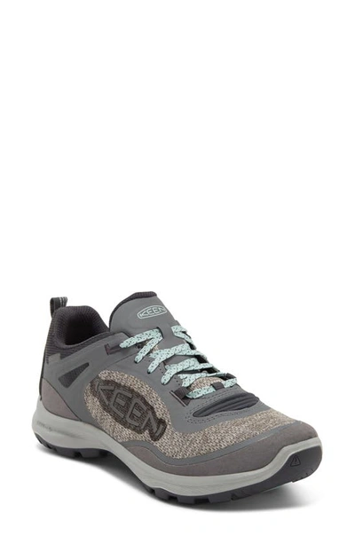 Keen Terradora Flex Waterproof Sneaker In Steel Grey/ Cloud Blue