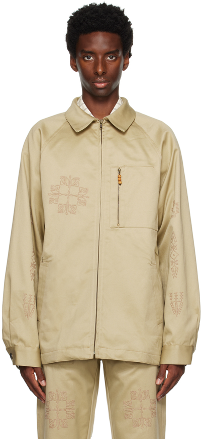 Adish Beige Makhlut Jacket