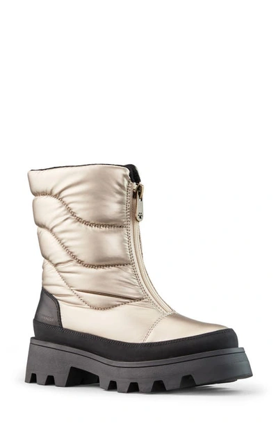 Cougar Savvy Waterproof Winter Boot In Gold
