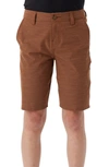 O'neill Kids' Reserve Hyperfreak Hybrid Shorts In Medium Brown