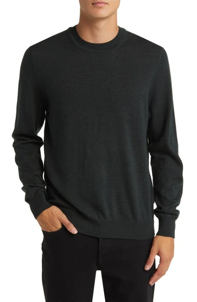 Nn07 Ted 6605 Wool Sweater In Dark Army