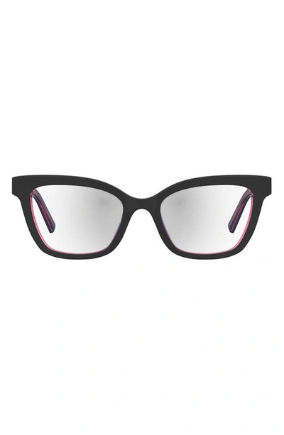 Kate Spade Joanie 52mm Reading Glasses In Black/ Demo Lens