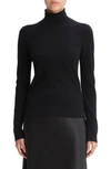 Vince Wool & Cashmere Blend Turtleneck In Black