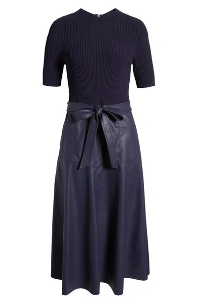 spring dresses asymmetrical Ted Baker Salny Orange Flippy Knit A-Line Mini Sleeveless Dress – The  Closet New York
