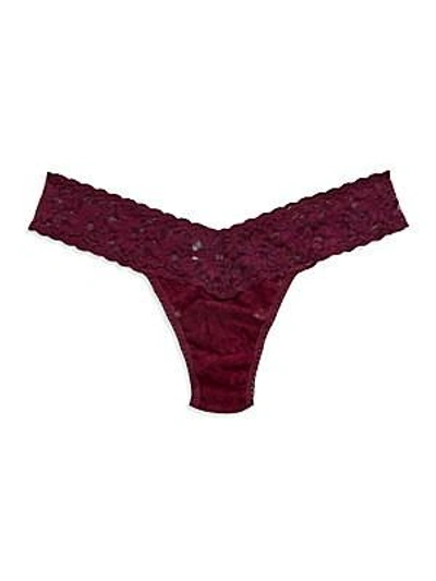 Hanky Panky Low Rise Hipster Thong In Chai