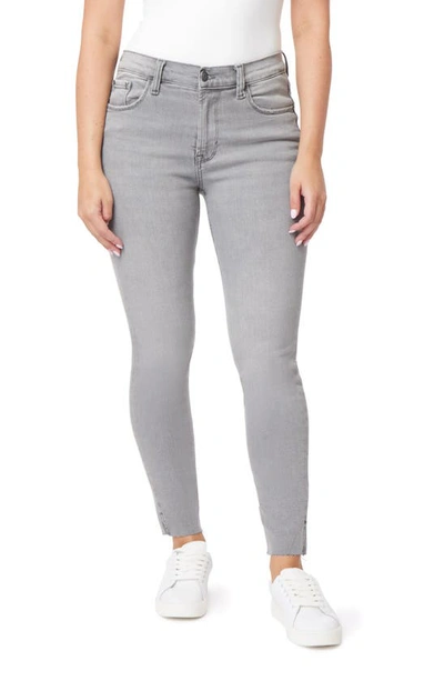 Kensie High Rise Slim Jeans In Chrome